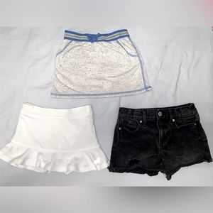 5-6T Girls skort/short BUNDLE! Lightly Worn